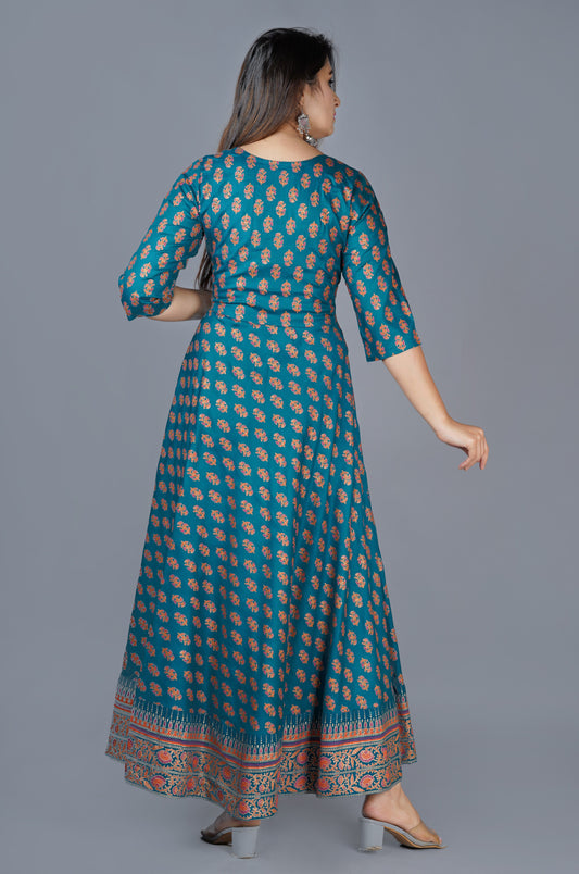 Attractive Printed Rayon Kurti