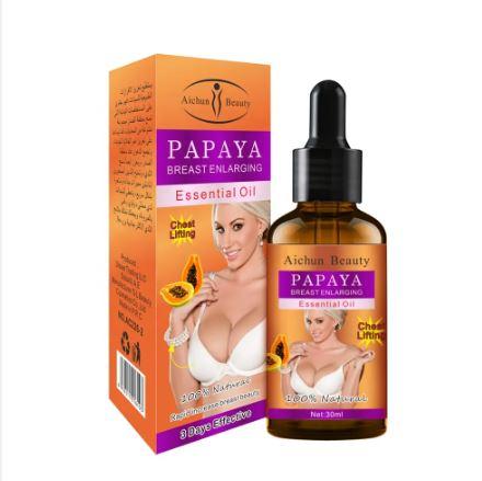 Papaya Beauty Oil Nutrition, Massage Essential Oil Natural Slim For Women Girls (30 ML)