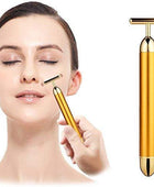 24K Gold Energy Beauty Bar Electric Facial Massage Roller