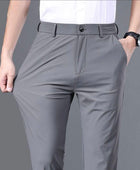 Men's Lycra Button Trackpant