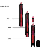 5 in 1 Lipsticks Combo Set, Red & Nude Edition Colors Sensational Fabulous Matte Finish Shades, 7.5g x2pcs