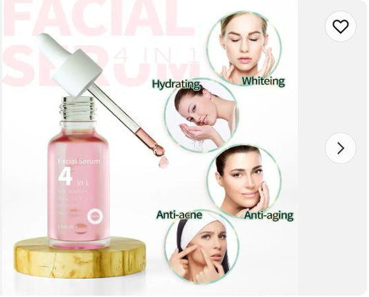 Facial serum (4 in1) Anti-aging Hydrating and Best Whitening Serum