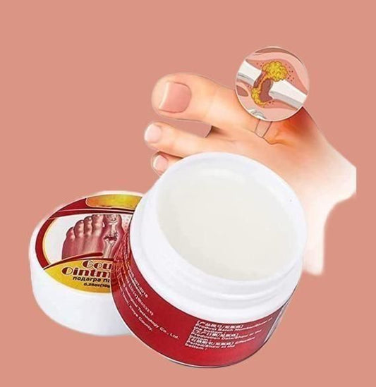 Portable Gout Ointment Herbal Toe Knee Joint Pain Relief Massage Cream 50gm
