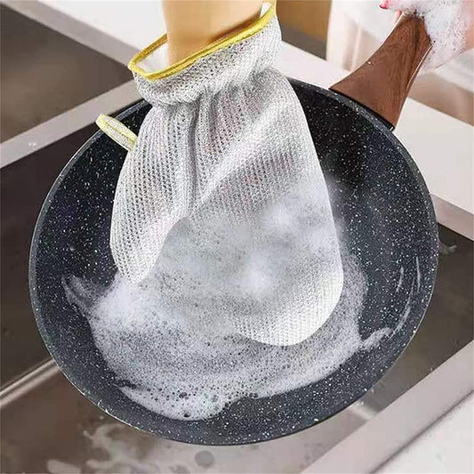 Reusable Kitchen Gloves For Washing Dishes Wiping Pots