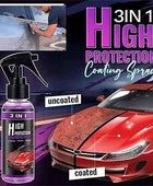 3 in 1 High Protection Quick Car Ceramic Coating Spray - Car Wax Polish Spray (Pack of 1)