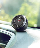 Analog Car Mini Quartz Clock With Brand Logo