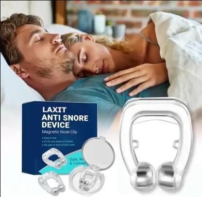 Anti Snoring Nose Clip Device for Men Women Nasal Strips Stops Snoring Stopper Anti-snoring Device (Nose Clip) - Pack of 1 , 2