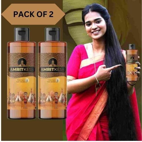 Amritkesh Tribal Black Hair Growth Oil 100ml (Pack of 2)