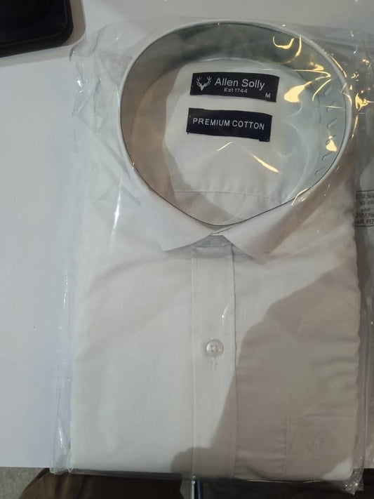 Allen Solly Solid Cotton Formal Shirt