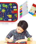 Kids Erasable Doodle Book With 12 Watercolor Pen